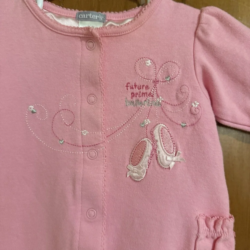 Vintage Carter's Ballerina, One Piece Size 3 Months